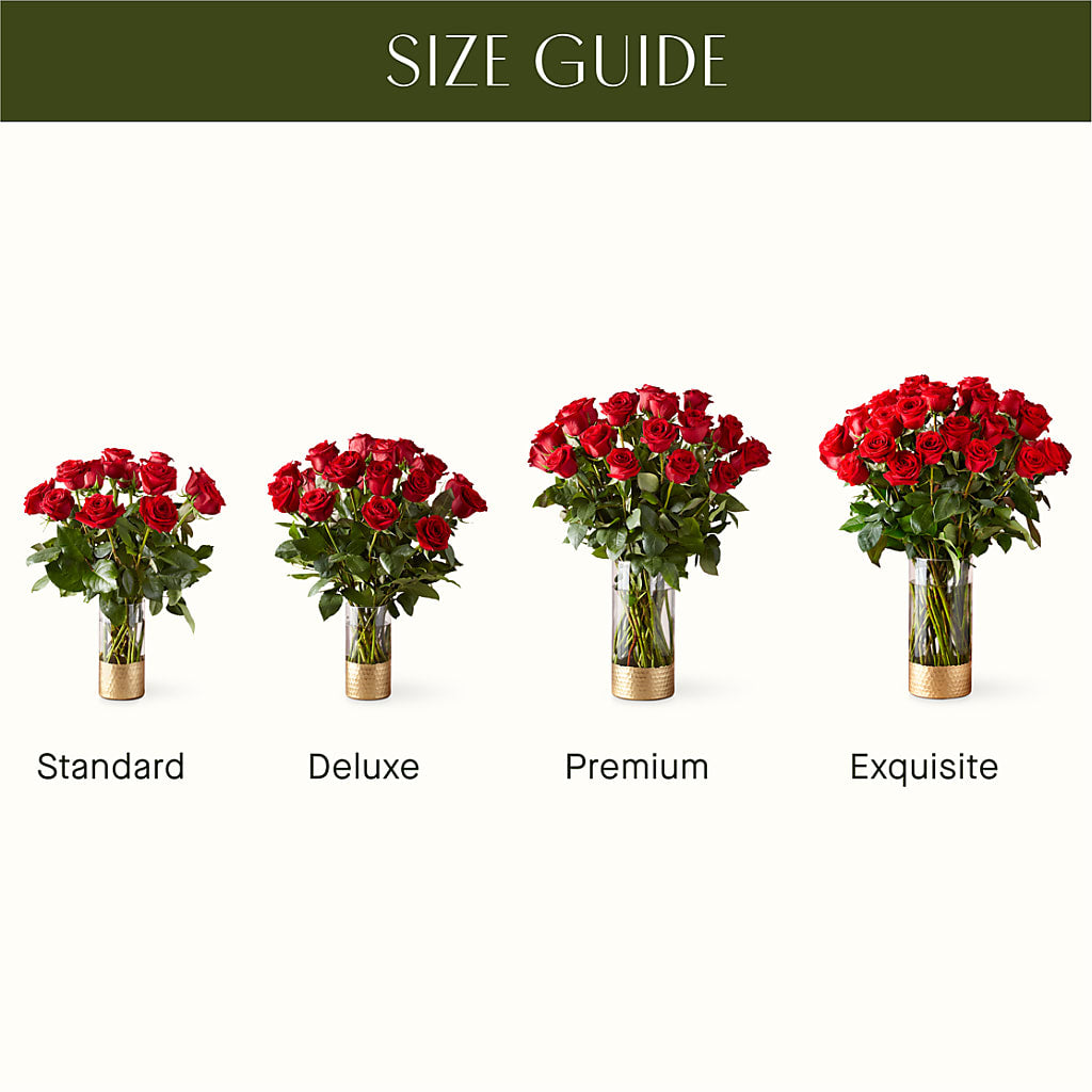 Classic Love Red Rose Bouquet –  Talia Flowers, Ottawa ON