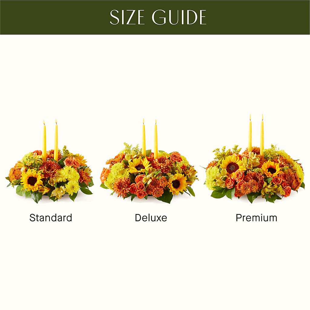 Autumn Harmony Centerpiece –  Talia Flowers, Ottawa ON