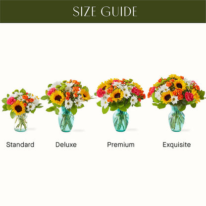 Sun-drenched Blooms Bouquet –  Talia Flowers, Ottawa ON