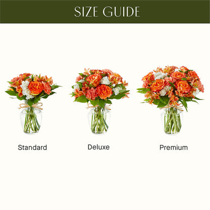 Apricot Glow Bouquet –  Talia Flowers, Ottawa ON