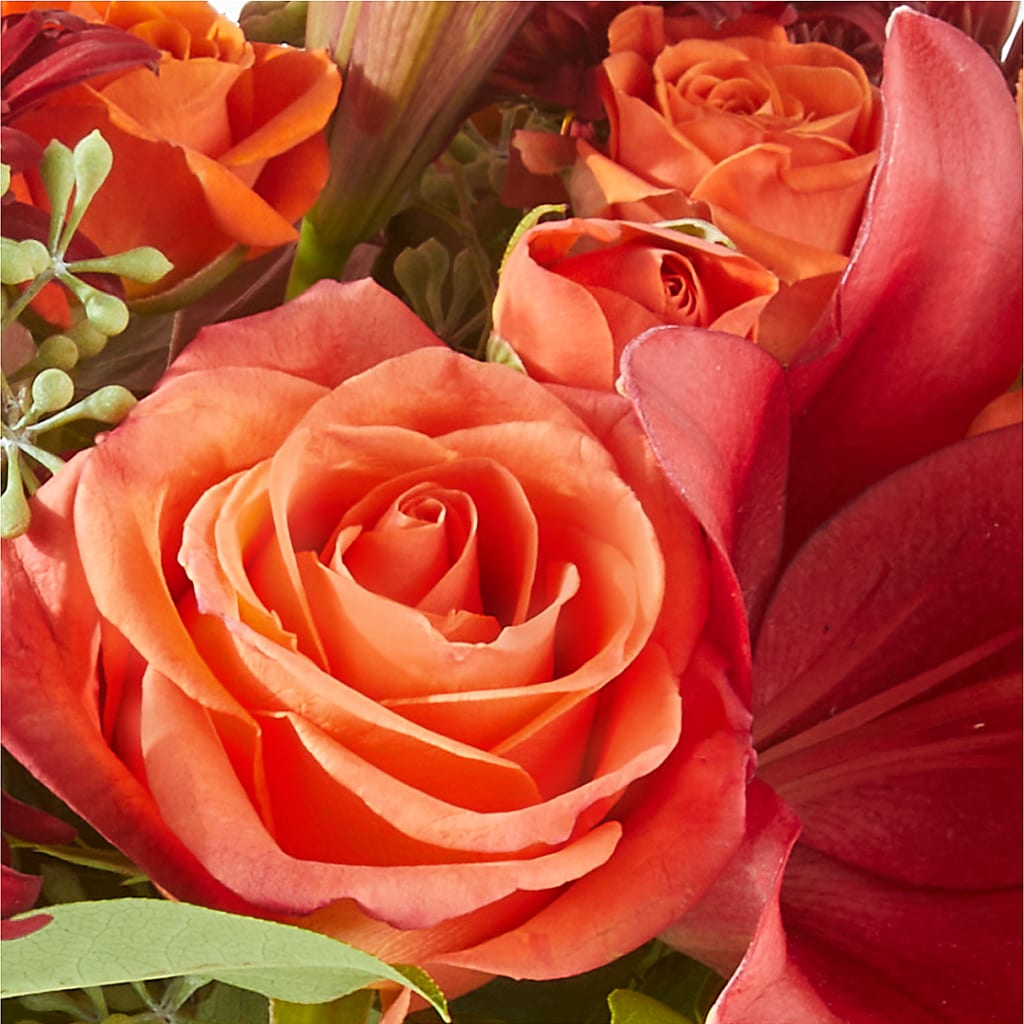 Crimson Leaves Bouquet –  Talia Flowers, Ottawa ON