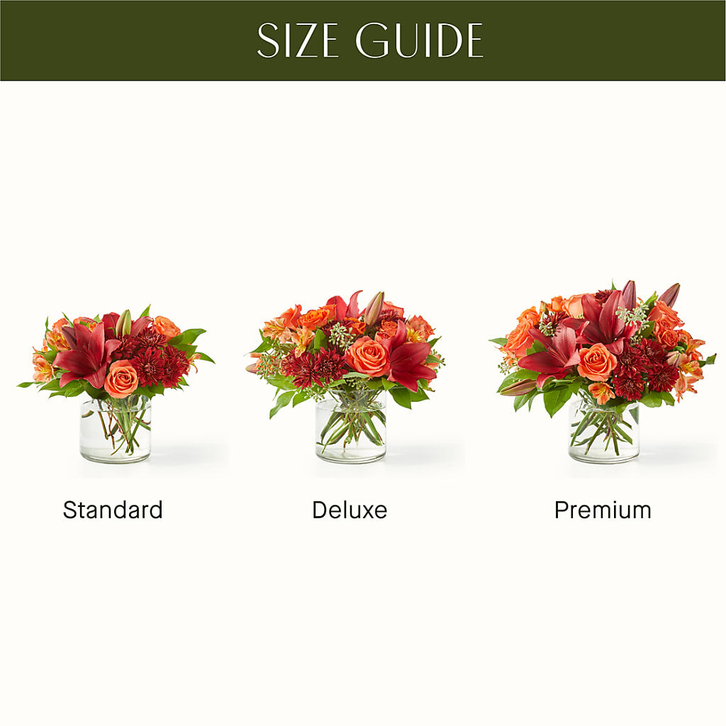 Crimson Leaves Bouquet –  Talia Flowers, Ottawa ON