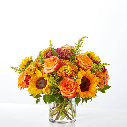 Flannel Scarf Bouquet –  Talia Flowers, Ottawa ON
