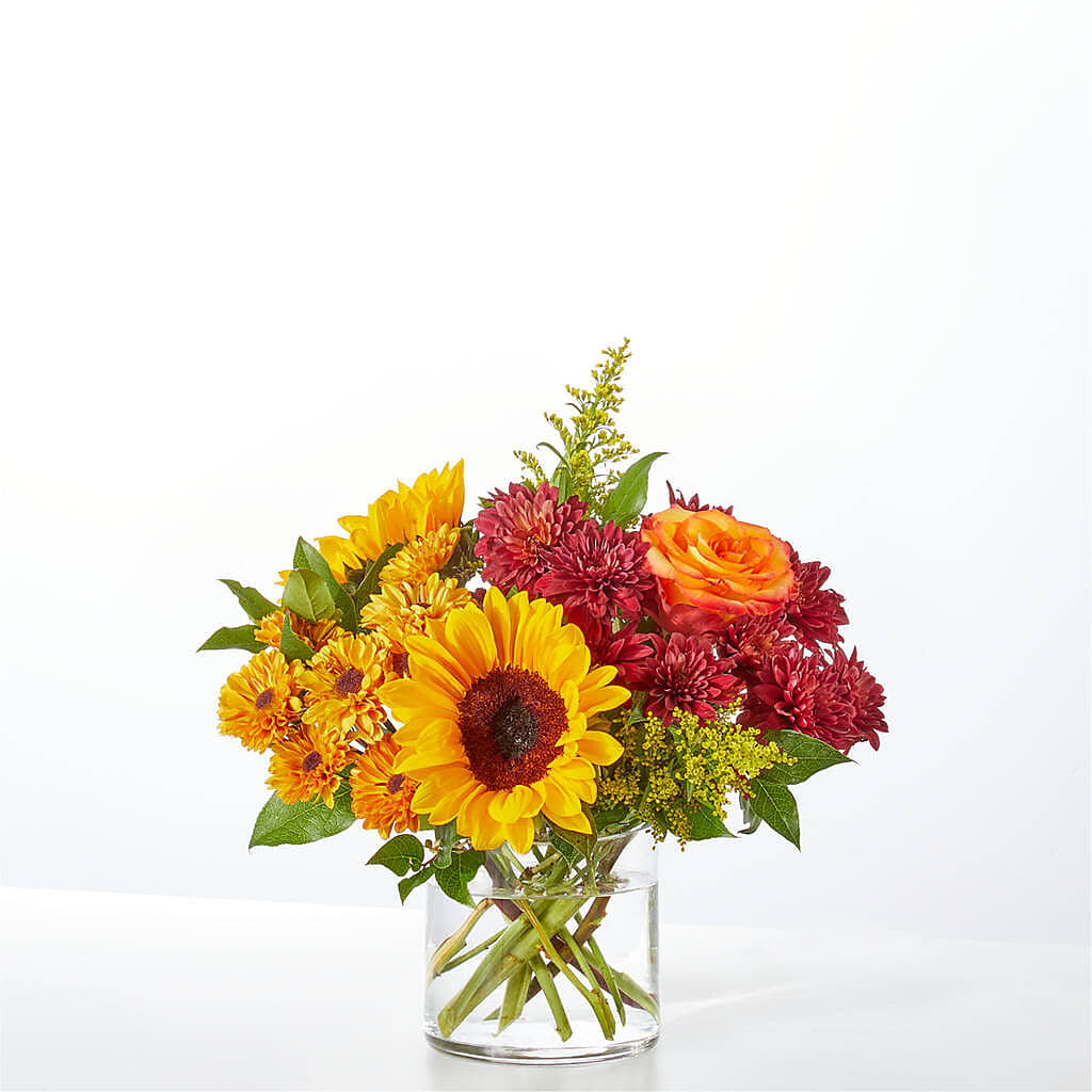 Flannel Scarf Bouquet –  Talia Flowers, Ottawa ON