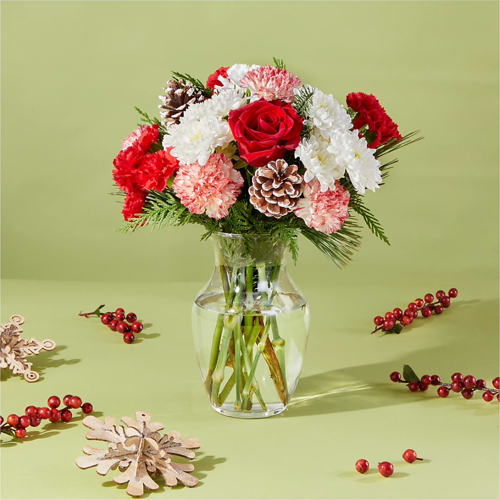 Candy Cane Lane Bouquet –  Talia Flowers, Ottawa ON