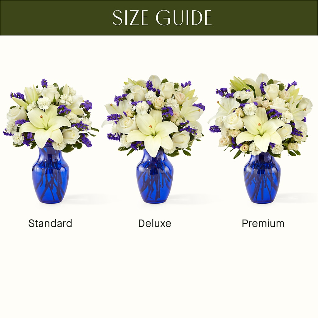 Sapphire Rush Bouquet –  Talia Flowers, Ottawa ON