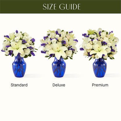 Sapphire Rush Bouquet –  Talia Flowers, Ottawa ON