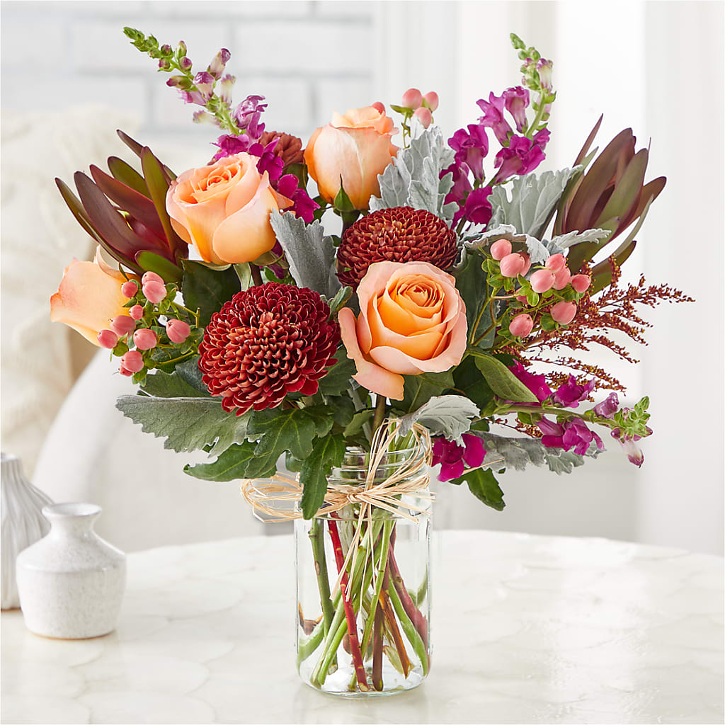 Moody Hues Bouquet –  Talia Flowers, Ottawa ON