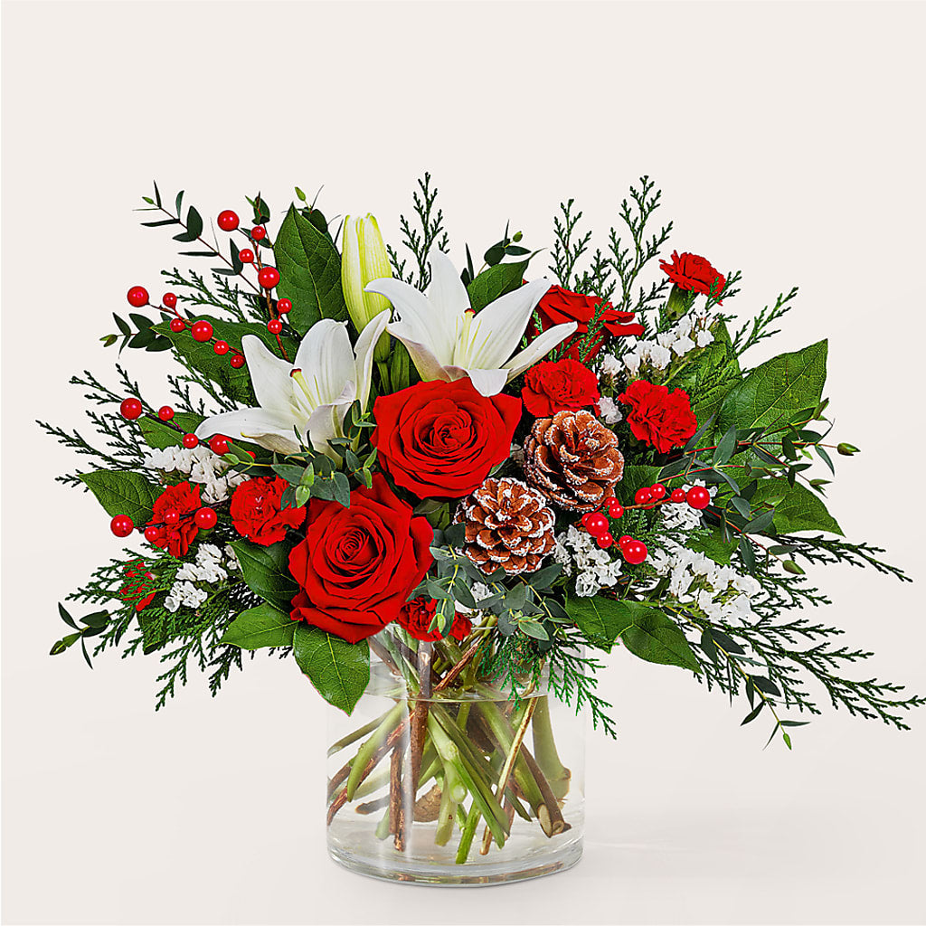 Best in Snow Bouquet –  Talia Flowers, Ottawa ON