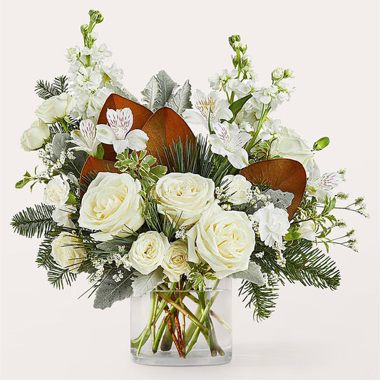 Fresh Snowfall Bouquet –  Talia Flowers, Ottawa ON