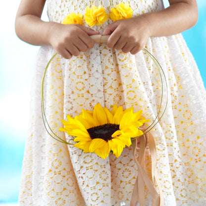 Sweet Sunshine Flower Girl Bouquet –  Talia Flowers, Ottawa ON
